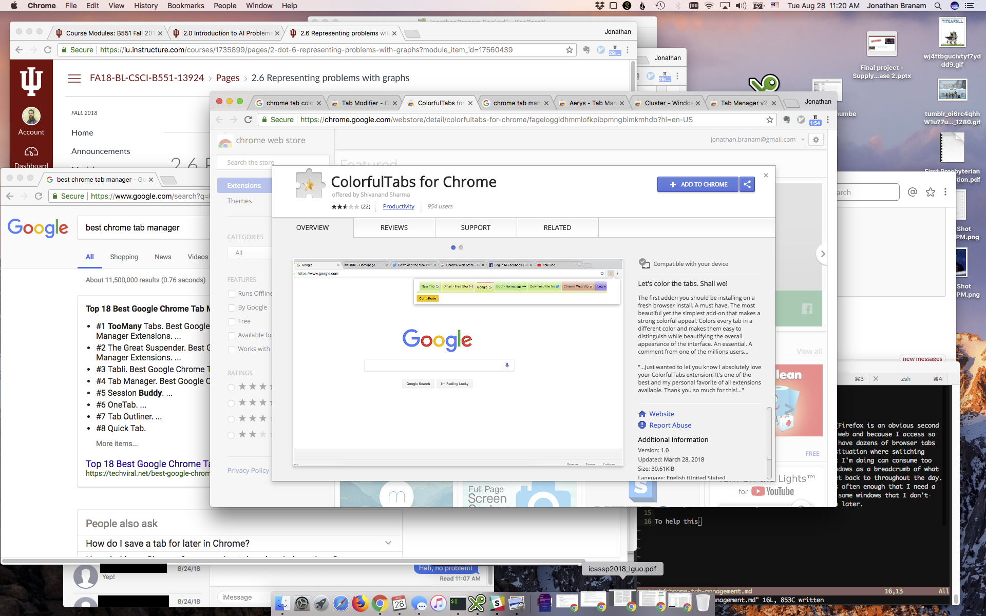 Quick Tips - Declutter your browser with OneTab for Chrome 